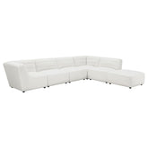 Coaster Sunny 6-piece Upholstered Sectional Natural Model 551621-SET